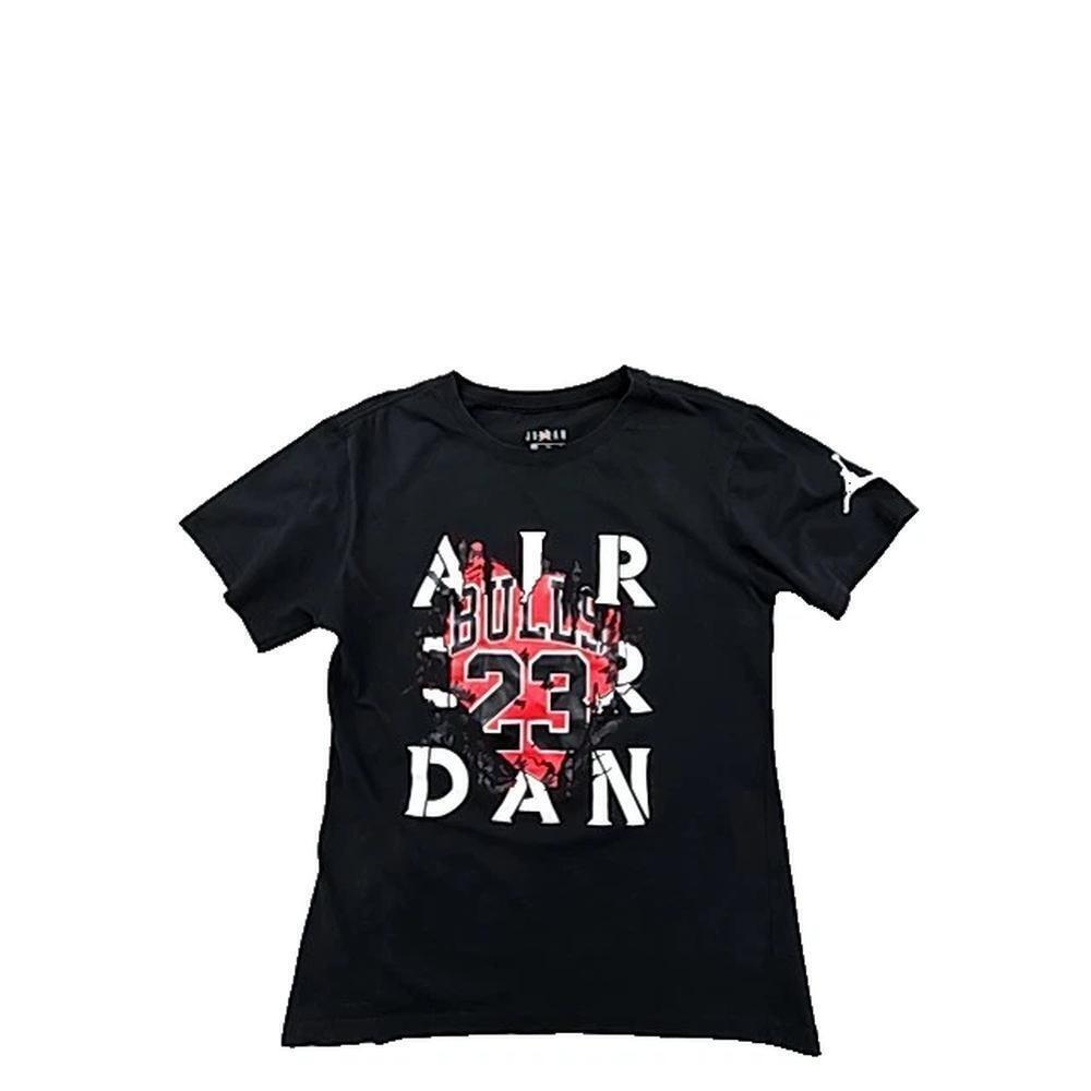 Chicago Bulls Michael  Girls S Black T-Shirt Jumpman